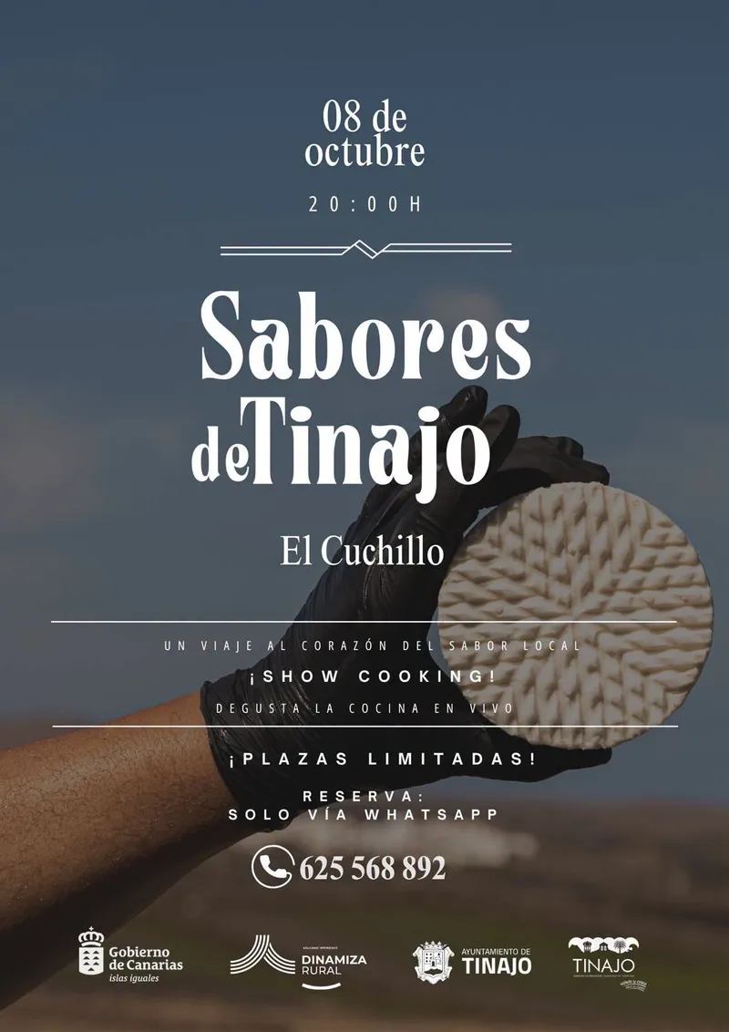 Tinajo celebra la segunda edición de 'Sabores de Tinajo' con showcooking y producto local