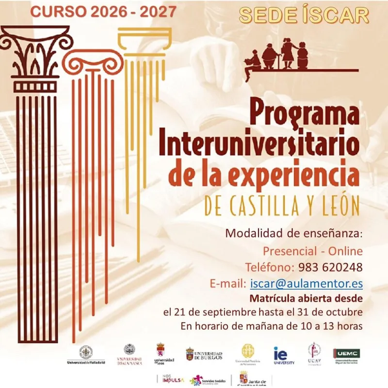 El Programa de la Experiencia de Castilla y León abre matrícula en Íscar