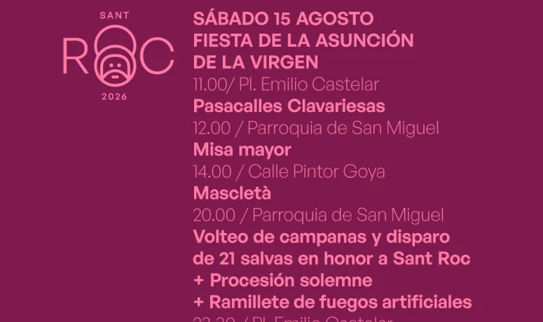 Burjassot celebra la festividad de la Virgen de la Asunción con actos tradicionales y música