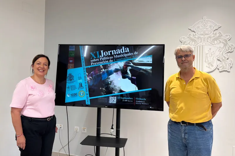 Orihuela celebra la XI jornada sobre prevención de adicciones en jóvenes