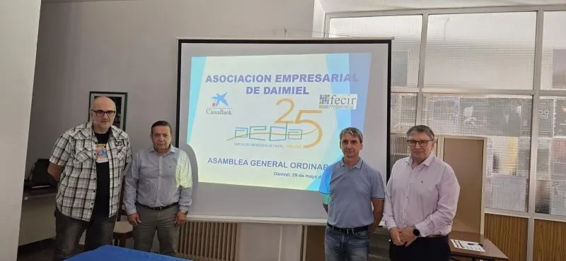 Vicente De la Morena renueva al frente de AEDA Daimiel con un plan de expansión sectorial