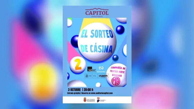 La Compañía Noite Bohemia presenta "El sorteo de Casina" en el Auditorio Capitol