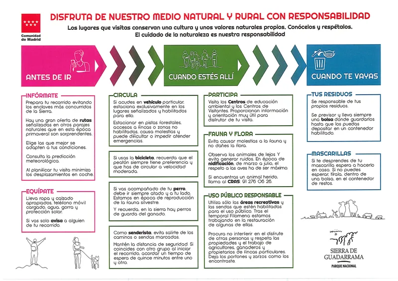 Canencia recuerda la importancia de disfrutar del entorno natural con responsabilidad