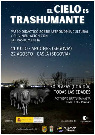 Descubre la trashumancia a través de las estrellas en Arcones y Casla