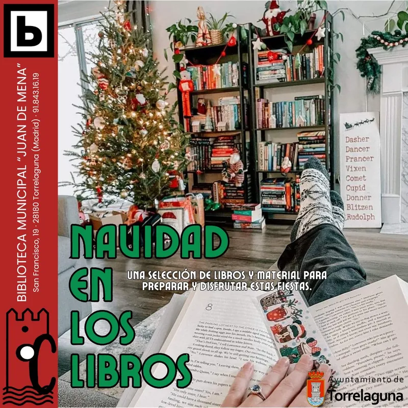 La Biblioteca Juan de Mena de Torrelaguna celebra la Navidad con actividades para todas las edades