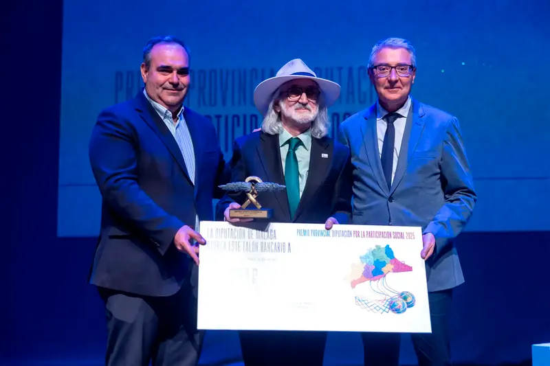 La Diputación de Málaga premia a la Fundación AK Antonio Guerrero por su labor social