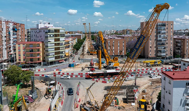 La Junta de Andalucía recibe 12 ofertas para el cuarto tramo del Metro de Sevilla