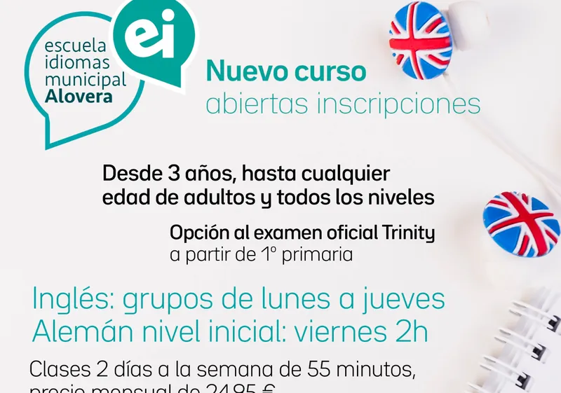 Alovera abre inscripciones para cursos de inglés y alemán con precios asequibles