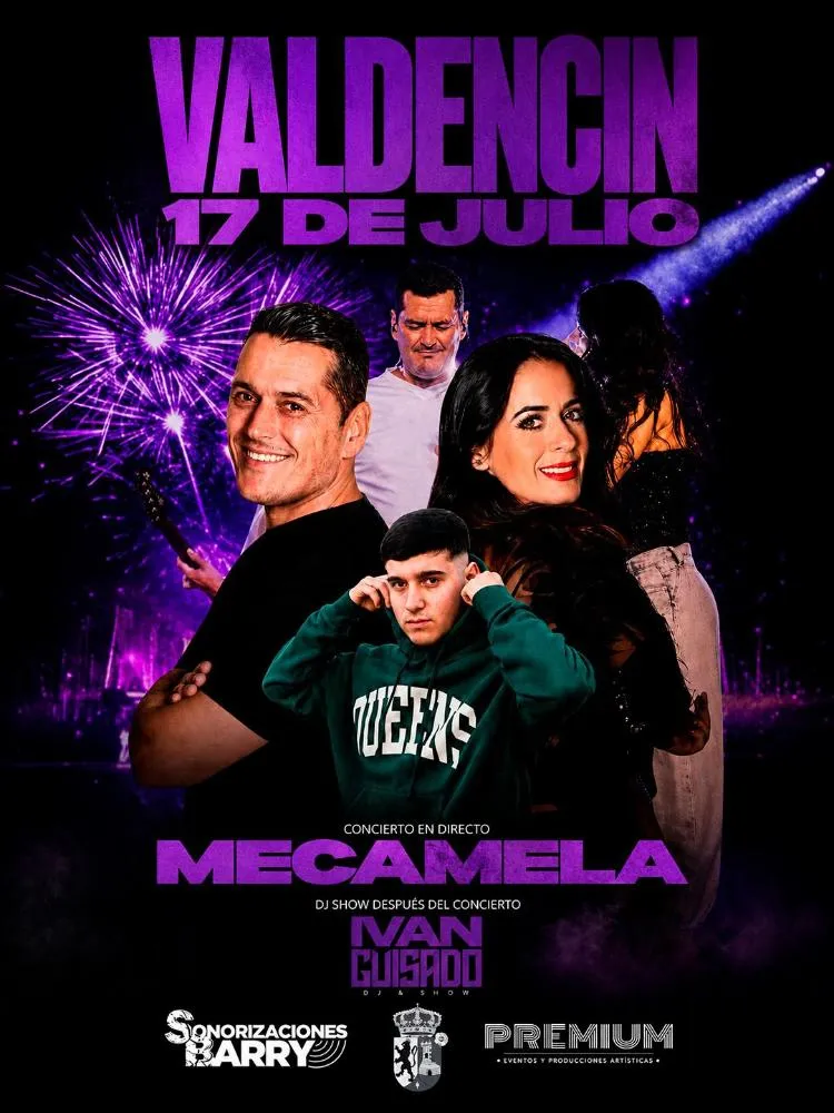 Torrejoncillo celebra el verano con el concierto de Mecamela en Valdencín