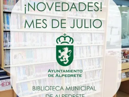 La Biblioteca Municipal de Alpedrete presenta su catálogo de novedades para julio