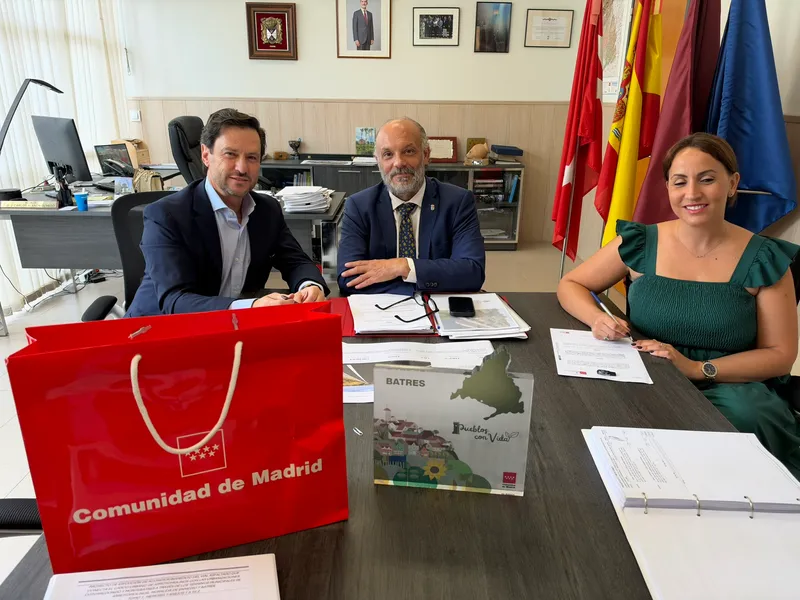 Batres avanza en el nuevo acceso que conectará con Arroyomolinos y Moraleja de Enmedio