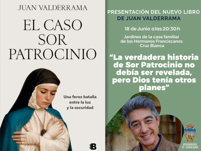 Juan Valderrama presenta en Guadalajara su libro sobre Sor Patrocinio