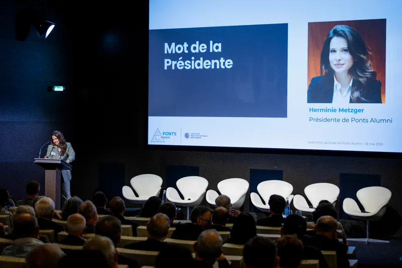 Herminie Metzger asume la presidencia de Ponts Alumni en su Asamblea General