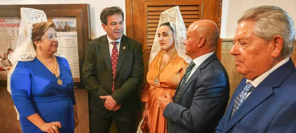 Valverde reafirma el apoyo de la Diputación a Villarrubia de los Ojos en la procesión de la Virgen de la Sierra