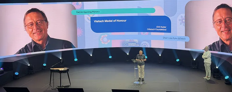 Marko Bonač, reconocido por su labor en la infraestructura de internet para la ciencia
