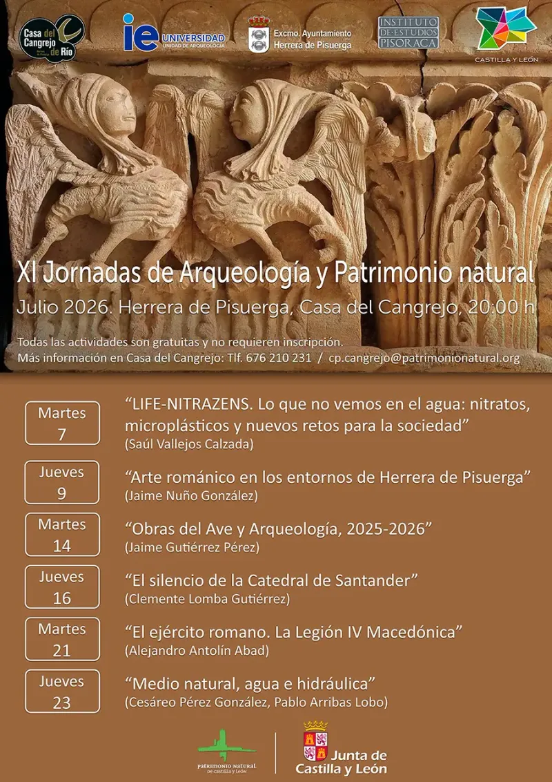 Herrera de Pisuerga celebra la XI edición de las Jornadas de Arqueología y Patrimonio Natural