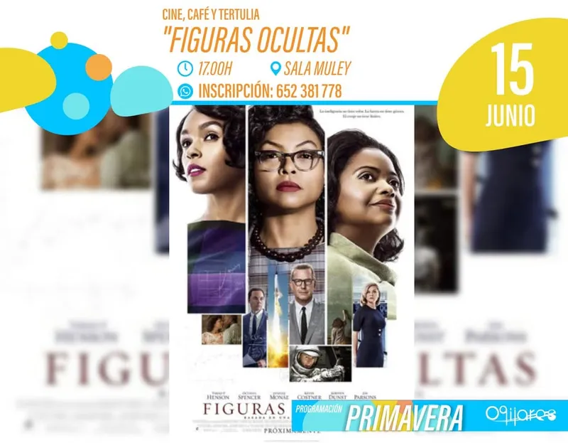 Ogíjares celebra una tarde de cine y debate sobre igualdad con "Figuras ocultas"
