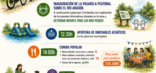 Marcilla acoge una jornada medioambiental y deportiva el 6 de junio
