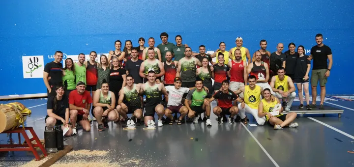 Berriozar celebra su Herria Saria con competiciones de herri kirolak