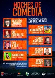 Laguna de Duero presenta su ciclo de monólogos de verano con cómicos de primer nivel