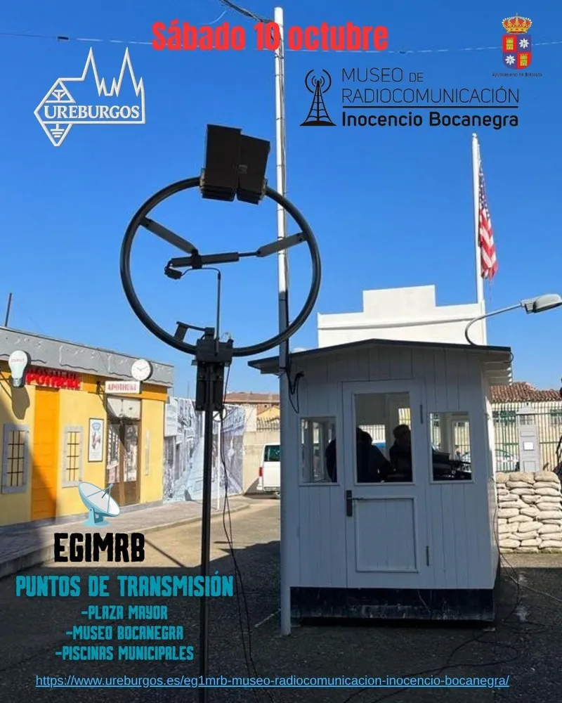 La URE de Burgos transmite desde Belorado con motivo de un evento radiofónico