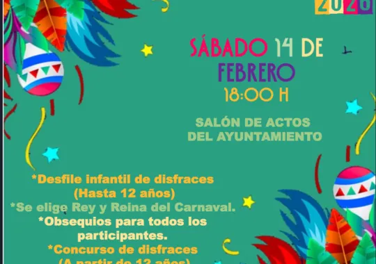 Valderredible anuncia el Carnaval 2026 con fecha confirmada