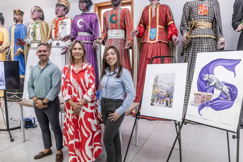 Nerea Calvo diseña los carteles de Ferias y Encierros de Guadalajara 2026