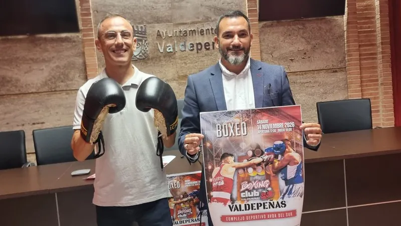 Valdepeñas acoge la III Velada de Boxeo el 14 de noviembre