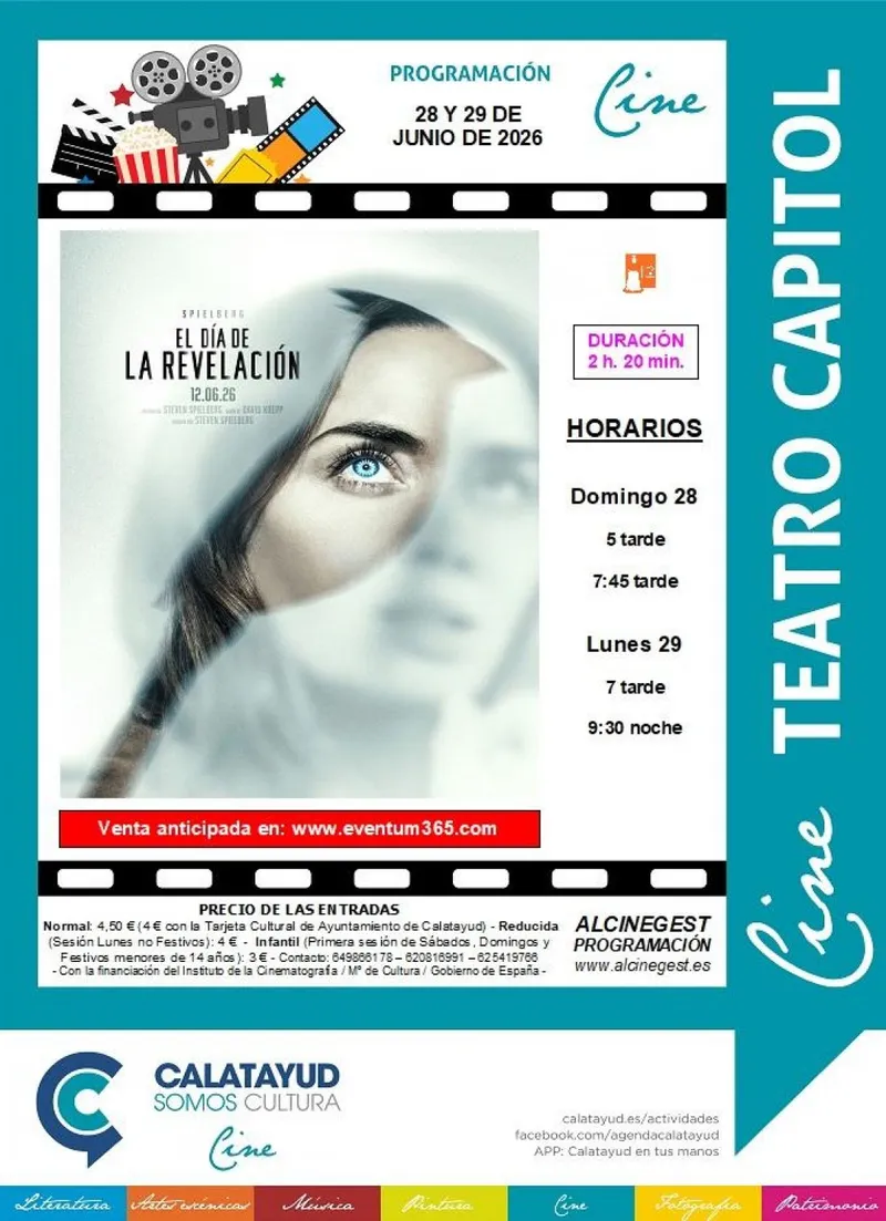 El Cine Capitol de Calatayud estrena 'El Día de la Revelación'