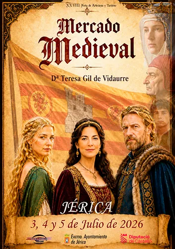 Jérica celebra la XXVIII Feria de Artesanía y Turismo con Mercado Medieval
