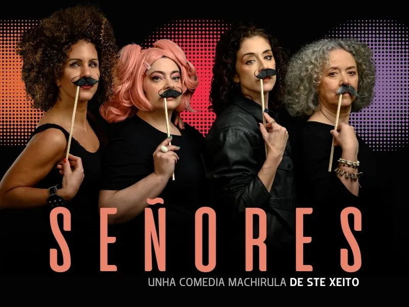 La Deputación de Pontevedra lleva la comedia "Señores" a Sanxenxo este domingo