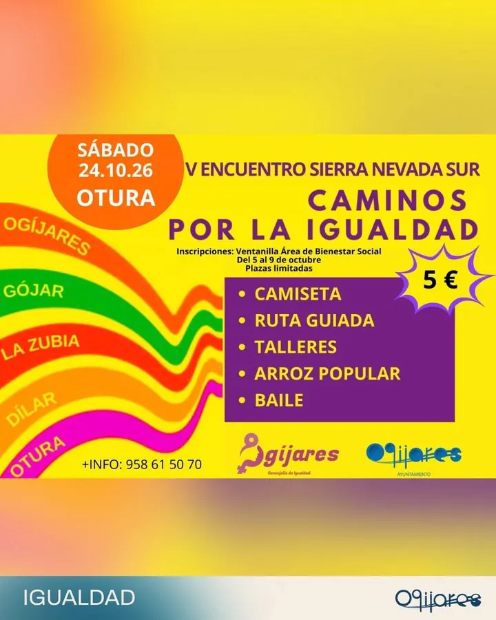 Otura celebra el V Encuentro Sierra Nevada Sur Caminos por la Igualdad