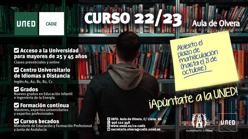 La UNED de Olvera detalla sus instalaciones y horarios para el curso académico