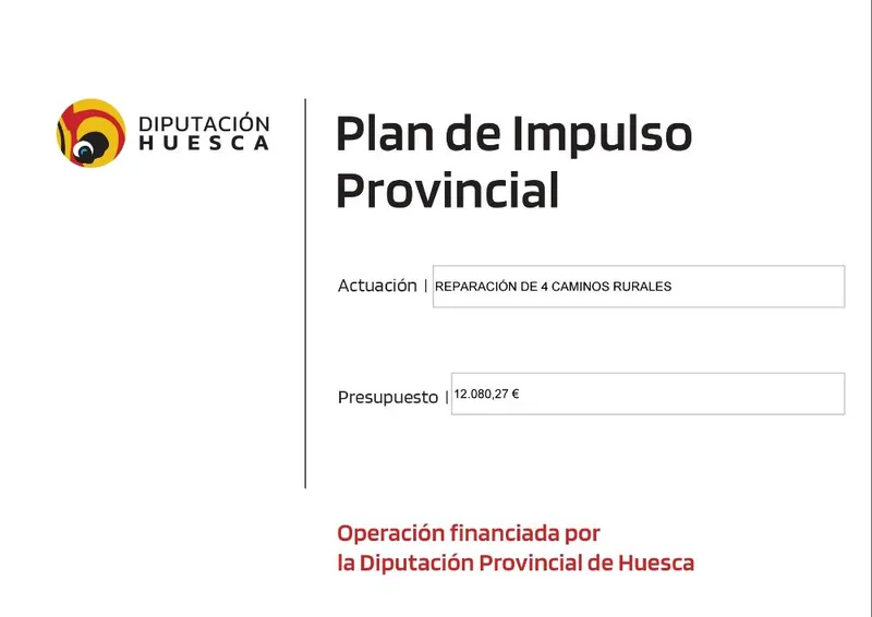 Plan Impulso Provincial 2026 destina fondos a la reparación de caminos rurales