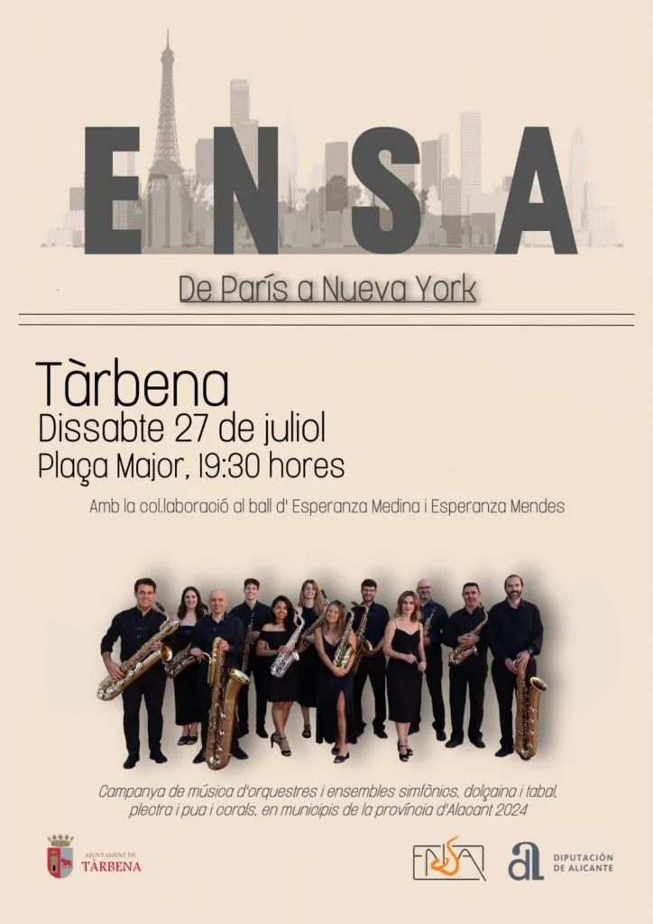 Tàrbena acoge la exposición 'De París a Nueva York' de ENSA