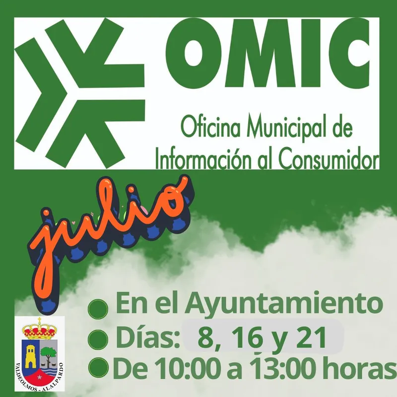 Valdeolmos-Alalpardo abre oficina de información al consumidor en julio