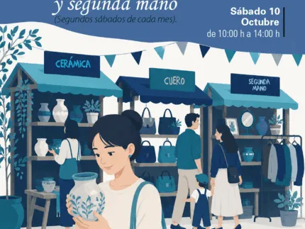 Alpedrete celebra su Mercadillo de Artesanía y Segunda Mano el 10 de octubre