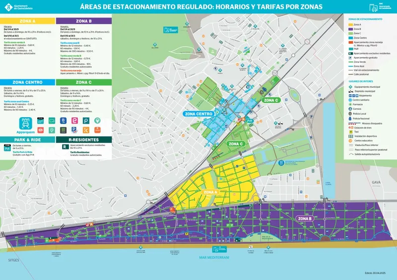Castelldefels: Cambios en el aparcamiento de la zona de playa para el invierno
