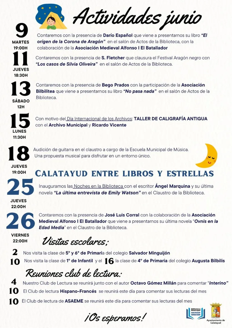 La Biblioteca Municipal de Calatayud acoge una charla sobre OVNIS en la Edad Media