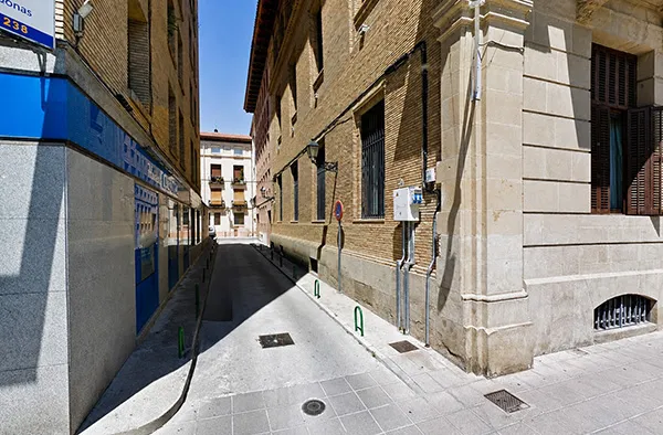 Huesca licita la reurbanización del Pasaje Abellanas por 183.764 euros