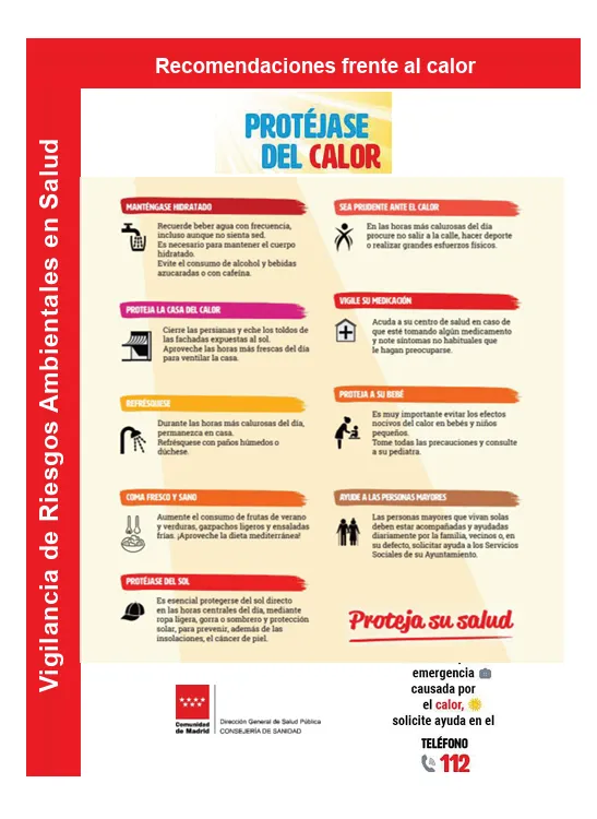 Activada la alerta por altas temperaturas en Batres: precauciones y recomendaciones para los vecinos