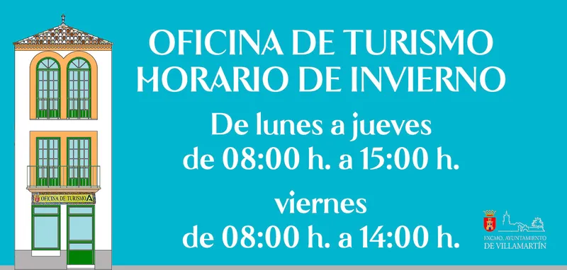 Villamartín actualiza horarios de servicios municipales para el invierno
