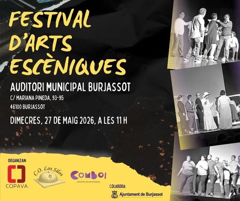 Burjassot celebra el Festival de Artes Escénicas con sus Centros Ocupacionales