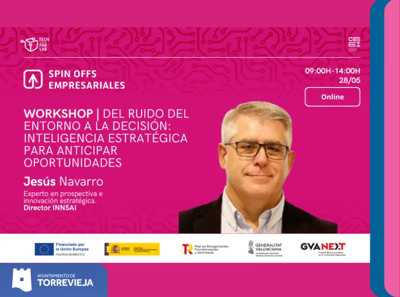 Workshop sobre inteligencia estratégica para impulsar la innovación empresarial