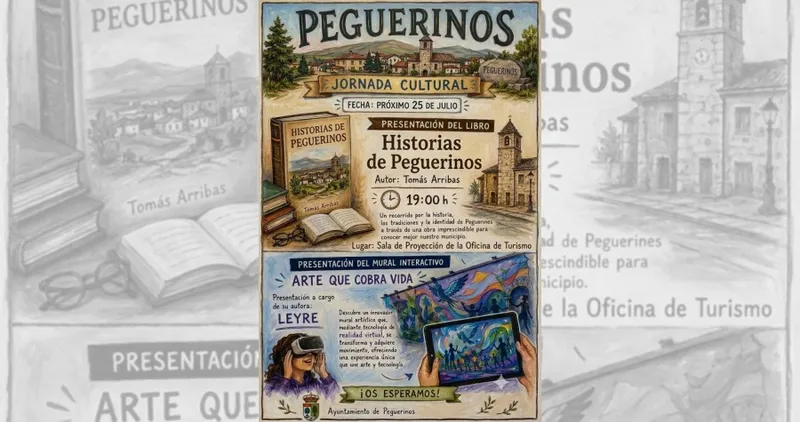 Presentación del libro 'Historias de Peguerinos' el 25 de julio