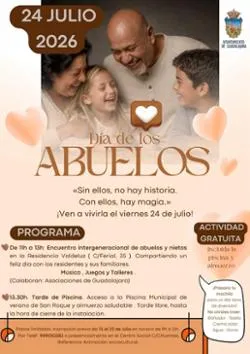 Guadalajara celebra el Día de los Abuelos con un encuentro intergeneracional y tarde de piscina