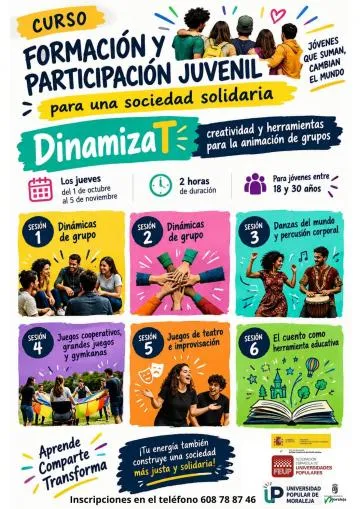 Moraleja lanza 'Dinamizat', un curso de formación juvenil para la participación social