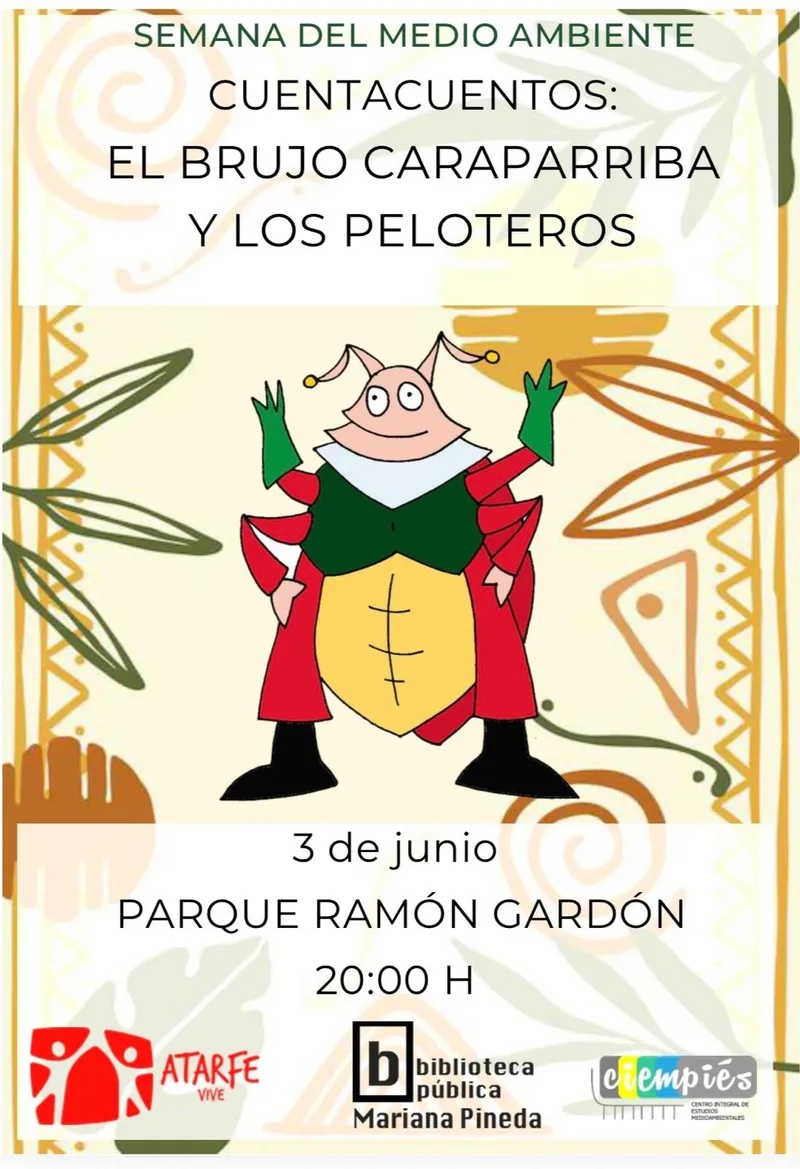 Cuentacuentos familiar sobre ecología y valores en Atarfe