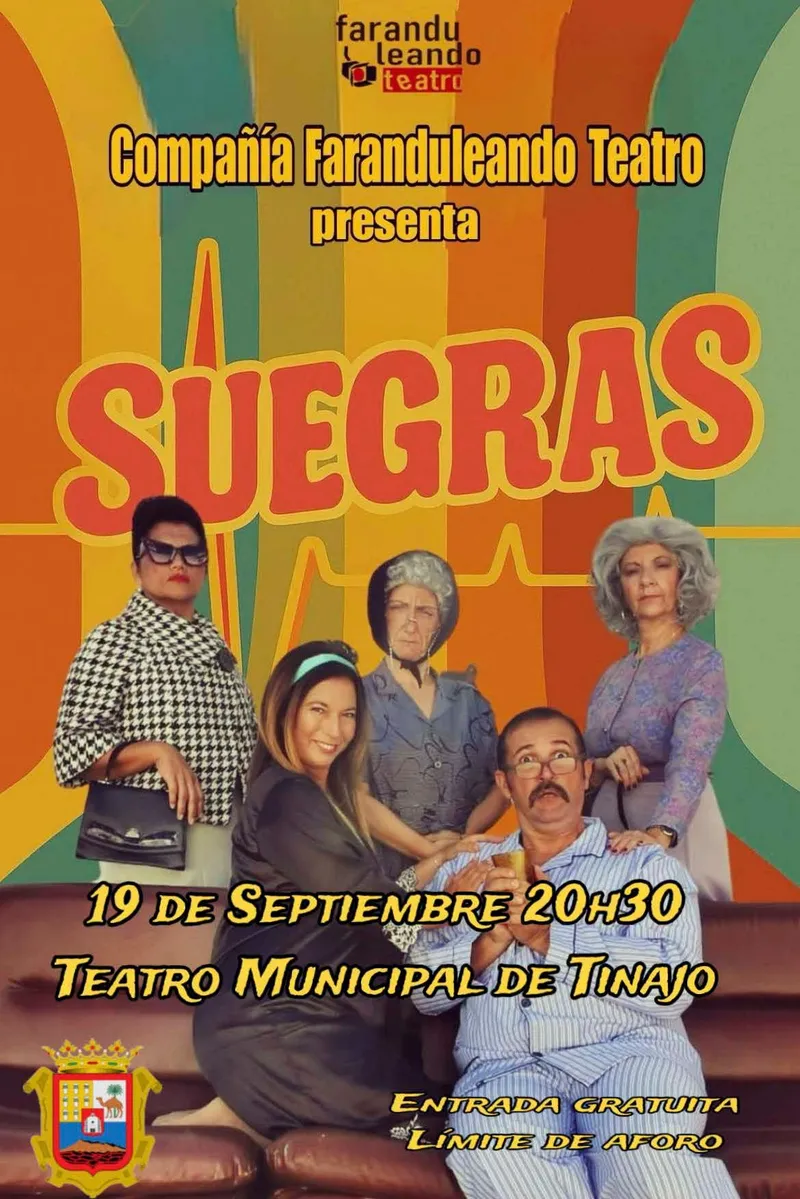 Tinajo acoge la obra de teatro "Suegras" con entrada gratuita