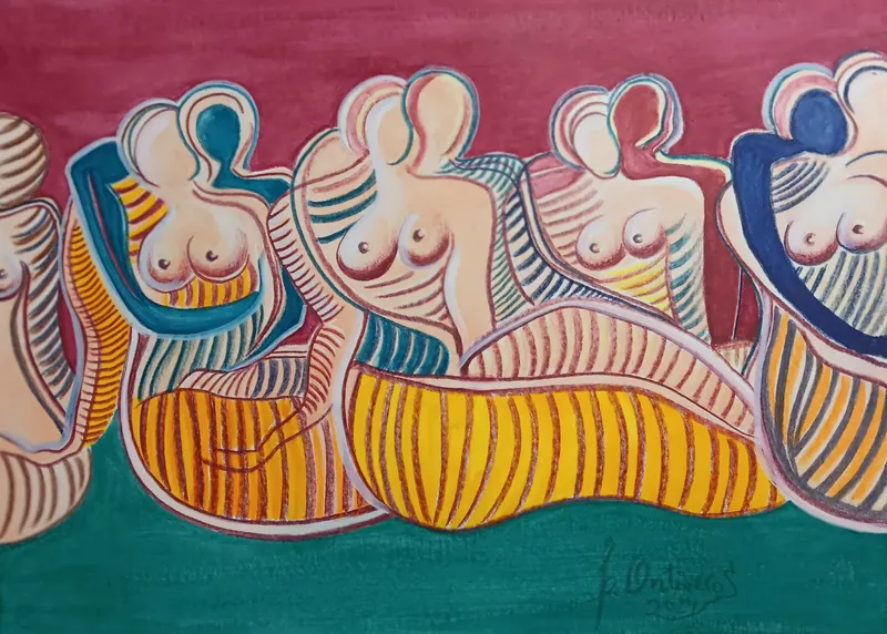 Josefina Ontiveros y Pilar Cepedello exponen su obra en Oleiros